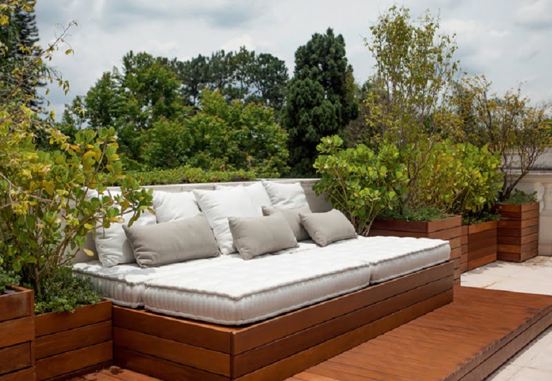 Móveis para jardim: os sofás